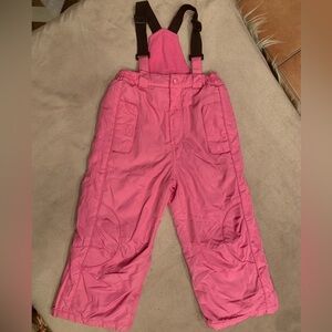 EUC Rothschild Pink Snow Bib Size M (5/6)